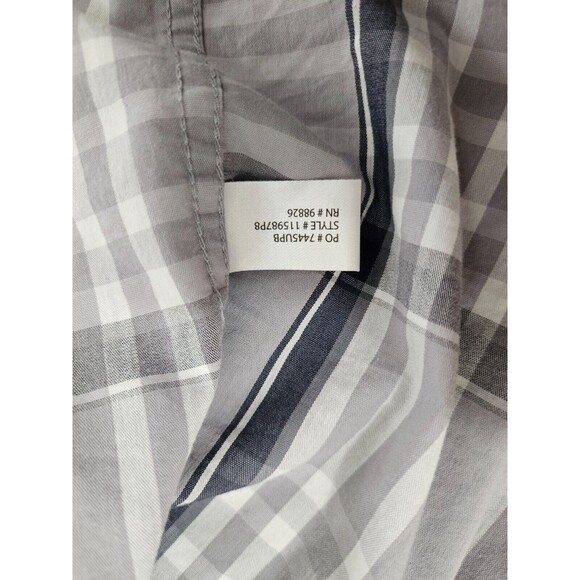 U.S. Polo Assn Men's Stretch Button Down Casual Long Sleeve Plaid Shirt Size XXL - Picture 10 of 11